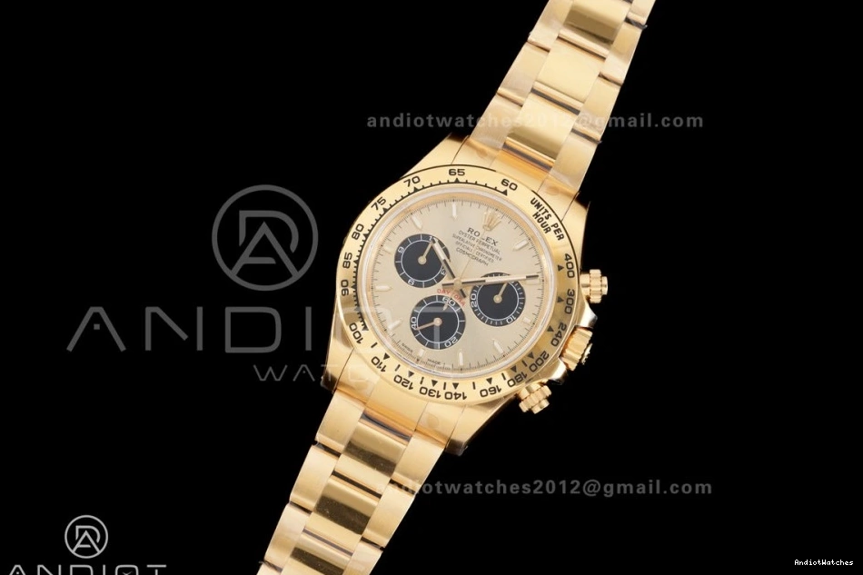 Dial Sub-dial Daytona On 796 Packable 126508 Black DD Best Edition Weight 1:1 YG VSF Oyster Gain Bracelet 0802